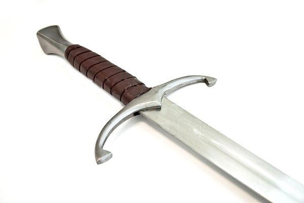 foto Medieval battle ready sword XV c.